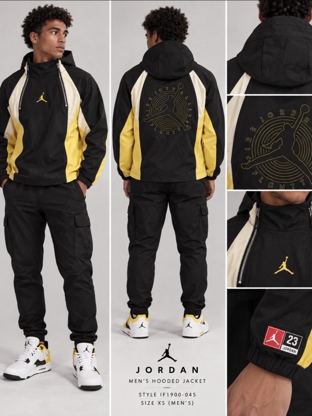 Jordan Men's Flight Lightweight Half-Zip Hoodie